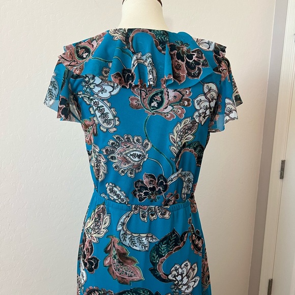 Women's Apt. 9 Ruffle Wrap Maxi Dress - Picture 10 of 15